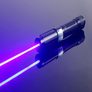 (image for) Most Poweful 2000mW 2W Blue Laser Pointer Torch Handheld IR Filter